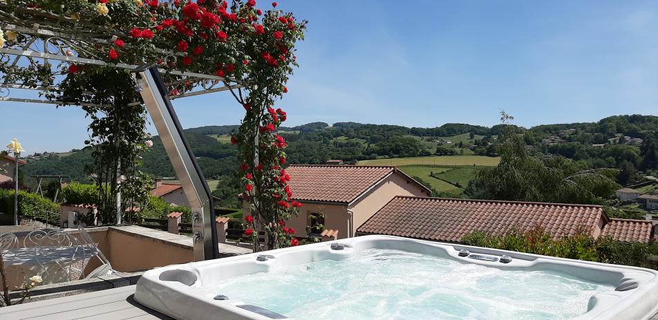 Création d'un espace piscine et spa proche de Lyon