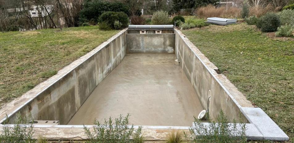 Rénovation complète d’une piscine à Collonges-au-Mont-d'Or