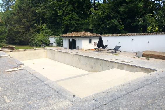 Rénovation d'un bassin 17x6m à Caluire-et-Cuire