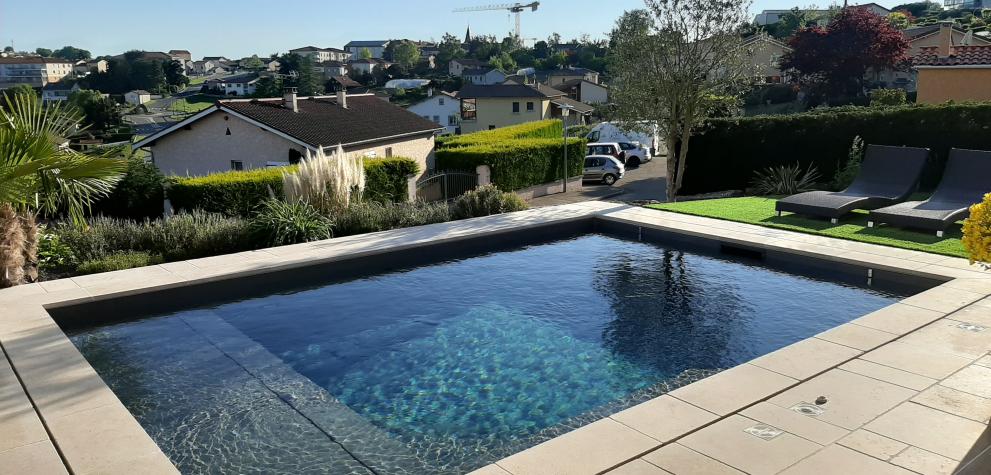 Création d'un espace piscine et spa proche de Lyon