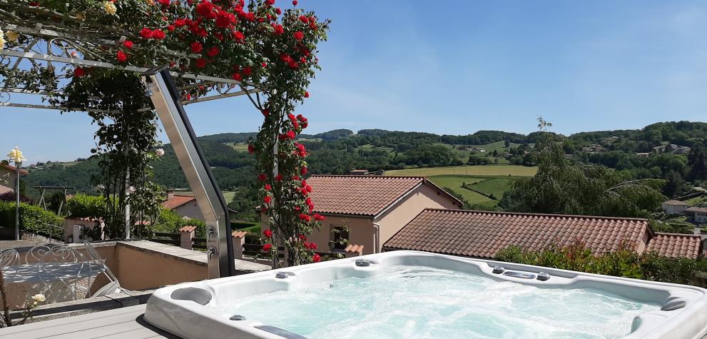 Création d'un espace piscine et spa proche de Lyon