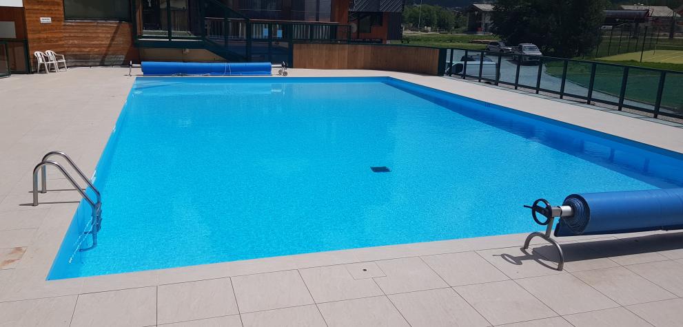 Réfection complète piscine de résidence à Val-d'Isère