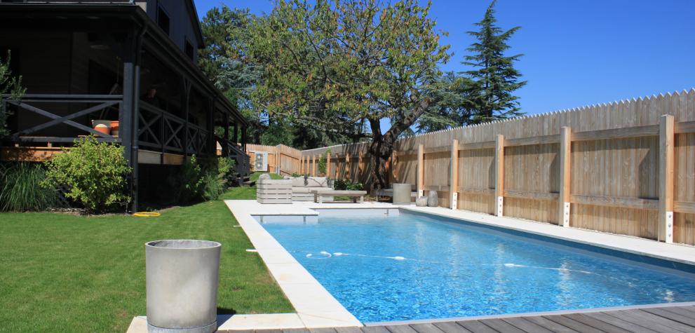 Piscine paysagère à St Genis Laval