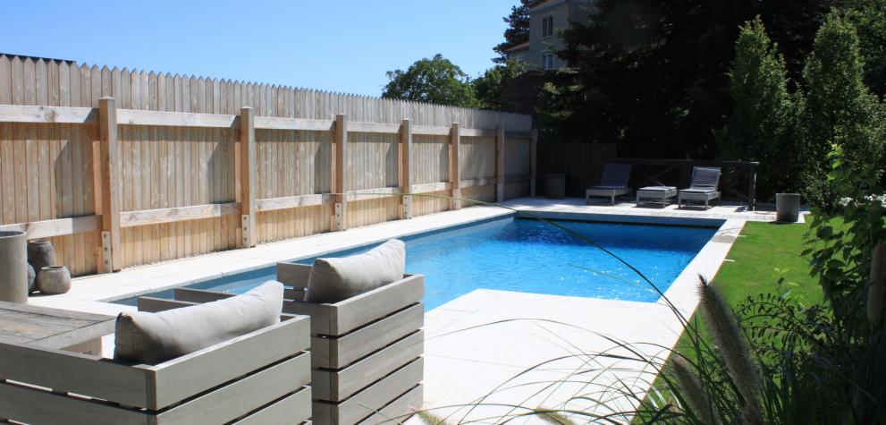 Piscine paysagère à St Genis Laval